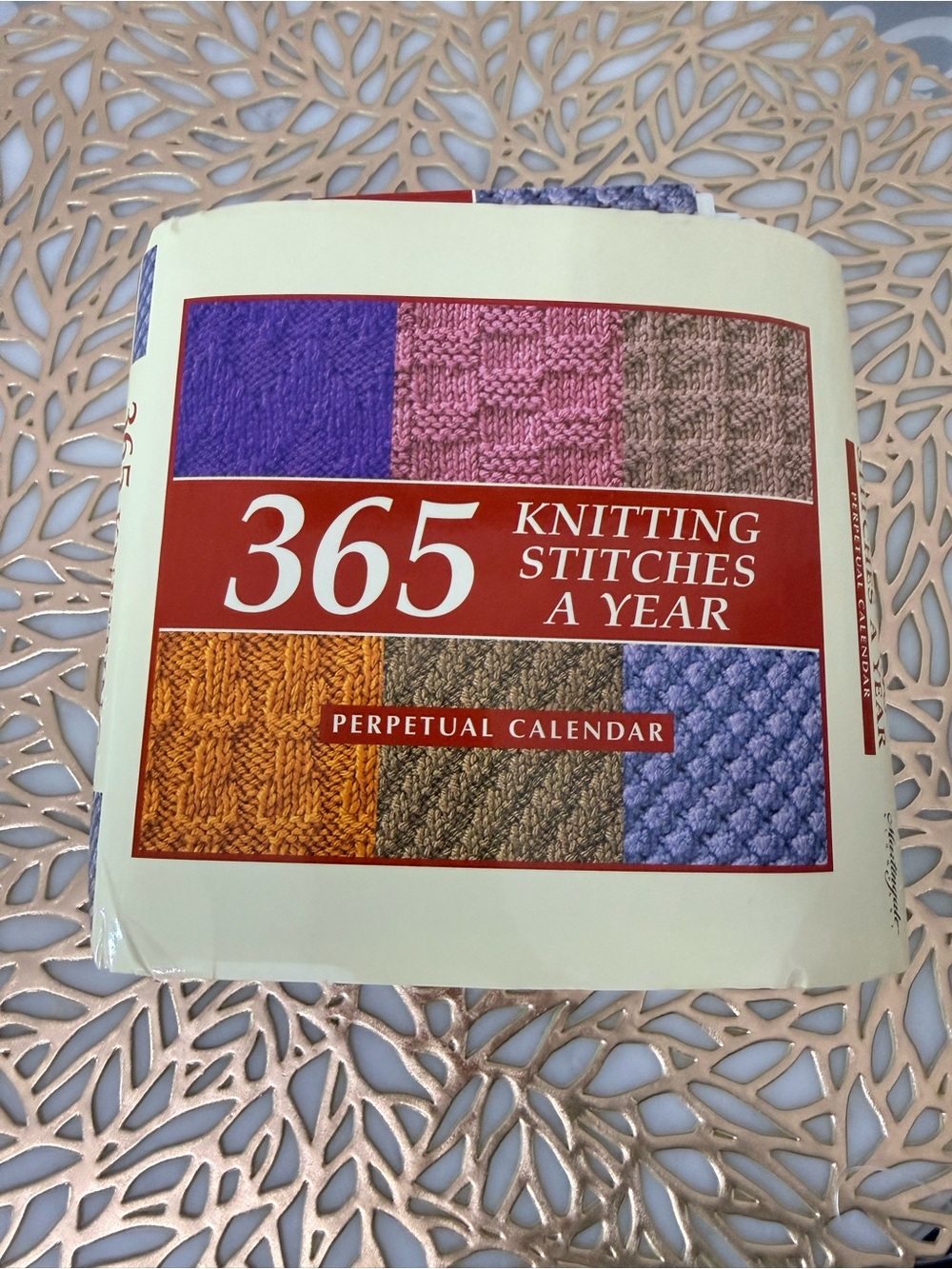 💫4/$25 • 365 Knitting Stitches a Year Perpetual Calendar
